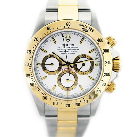 rolex daytona two tone gold face|Rolex daytona 2 tone price.